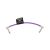 Ernie Ball Flex Patch Cable Purple 15cm