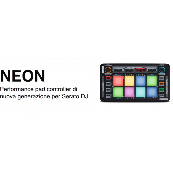 Reloop Neon USB Modular Pad Controller for Serato DJ (NEON)