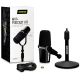 Shure MV7+ Black PodCast Kit Microphone