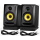 Krk Classic 5 Powered Studio Monitor Pack